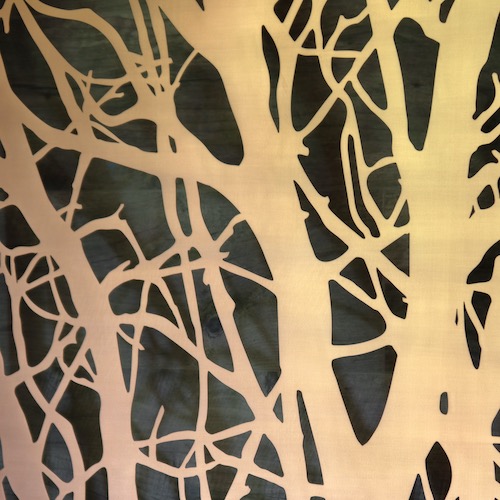 Copper wall art “Branches”