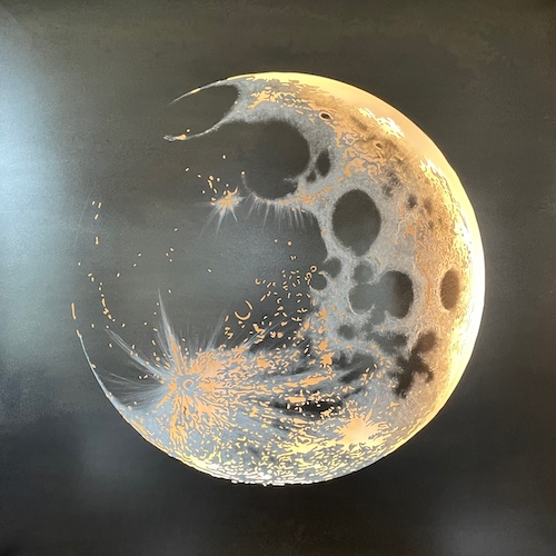 Moon oxidised steel ‘2023